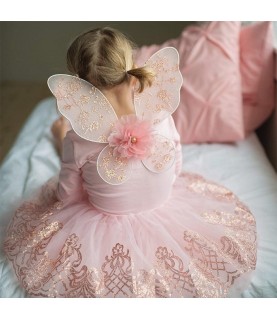 Rose Gold Tutu with Wings  4-7 years