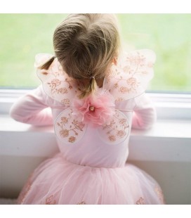 Rose Gold Tutu with Wings  4-7 years