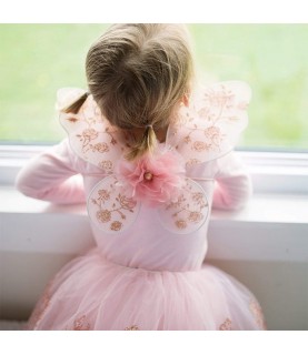 Rose Gold Tutu with Wings  4-7 years