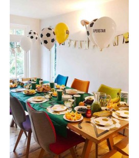 12 Football Party Champions Balloons