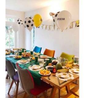 12 Football Party Champions Balloons