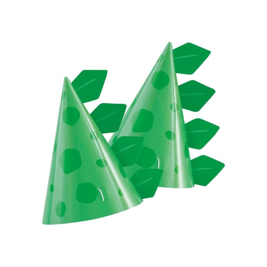 Green Dinosaur Party Hats Green Dinosaur Party Hats