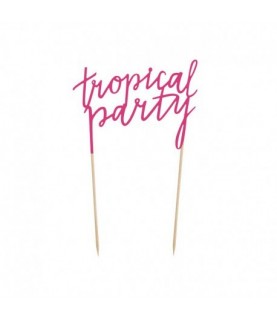 Cake Topper Tortendekoration Tropical Party