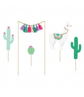 Llama Cake Toppers