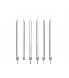 12 Silver Candles