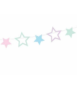 Guirlande Etoile Pastel