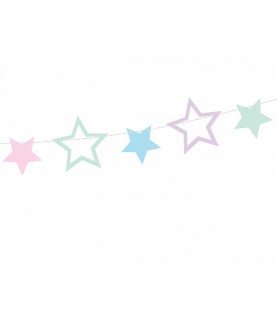 Guirlande Etoile Pastel