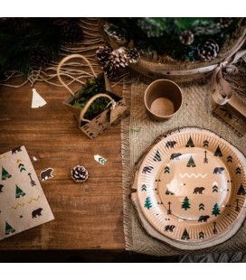 Indian Forest Plates