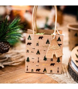 4 Indian Forest Treat Bags