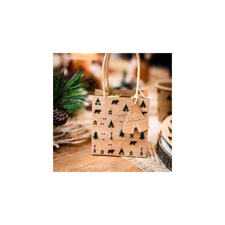 4 Indian Forest Treat Bags