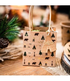 4 Indian Forest Treat Bags