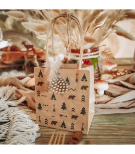 4 Indian Forest Treat Bags
