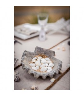 1 Coupelle Coquillage Gris