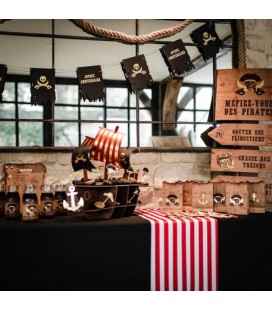 4 Pirates Kraft Party Bags