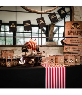 4 Pirates Kraft Party Bags