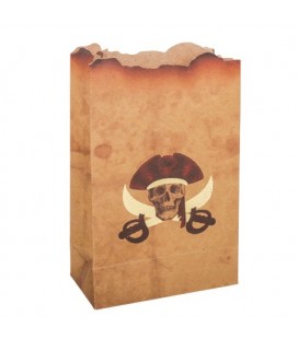 4 Pirates Kraft Party Bags