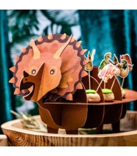 3D Dinosaur Cupcake Stand