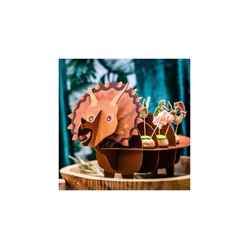 3D Dinosaur Cupcake Stand