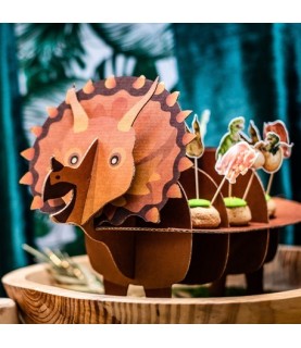 3D Dinosaur Cupcake Stand