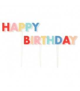 Happy Birthday Cake Toppers (Kuchendeko)