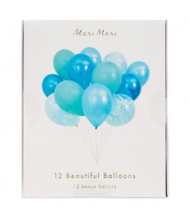 Luftballonstrauß Blue Meri Meri