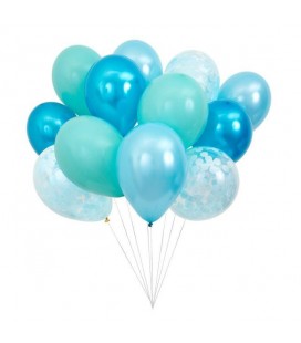 Luftballonstrauß Blue Meri Meri