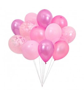 Luftballonstrauß Rosa Meri Meri