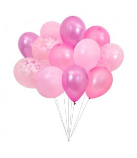 Luftballonstrauß Rosa Meri Meri