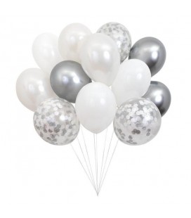 Bouquet de Ballons Argent Meri Meri