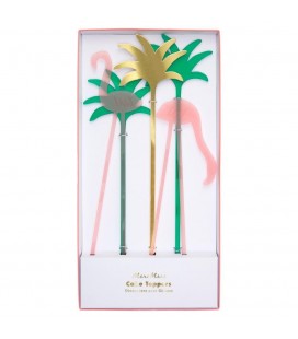 Flamingo Acrylic Cake Topper