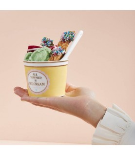 Ice Cream Set with Spoons Miss Etoile