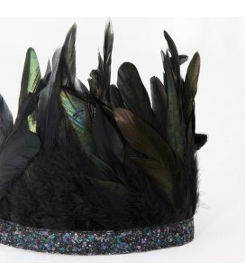 Couronne de Plumes noires