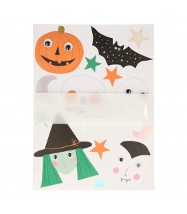 5 Halloween Motif Sticker Sheets