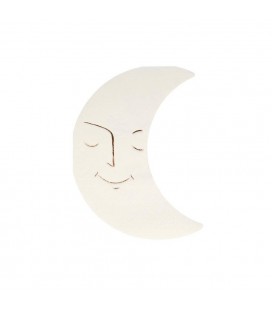 16 Vintage Halloween Moon Napkins