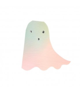 16 Pastel Halloween Ghost Napkins