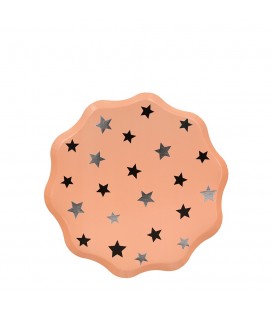8 Assiettes Etoiles Pastel Halloween