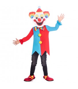 Costume Clown de Carnaval à Grosse Tête