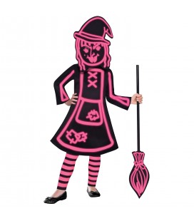 Glow in the Dark Stick Witch Costume