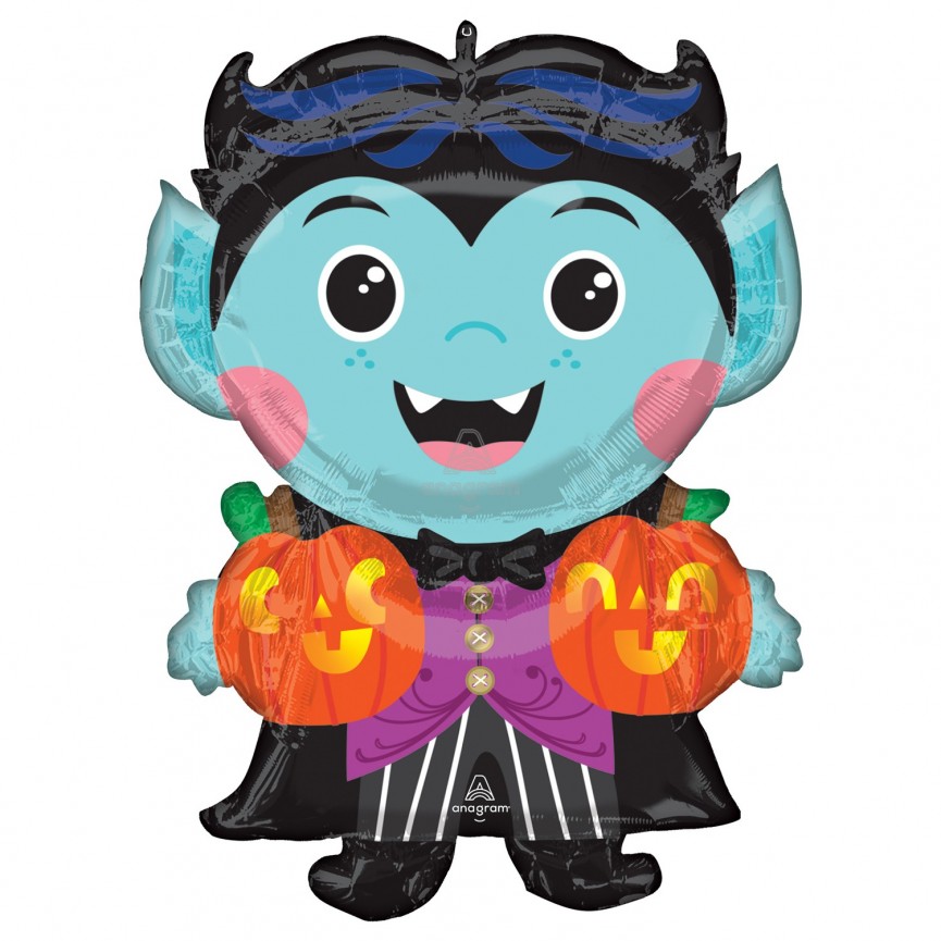 Ballon Alu SuperShape Vampire Mignon