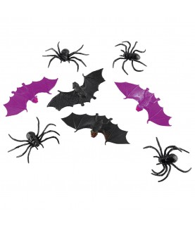 8 Creepy Animals Plastic Assorted