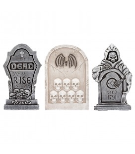 3 Tombstones Assorted Designs