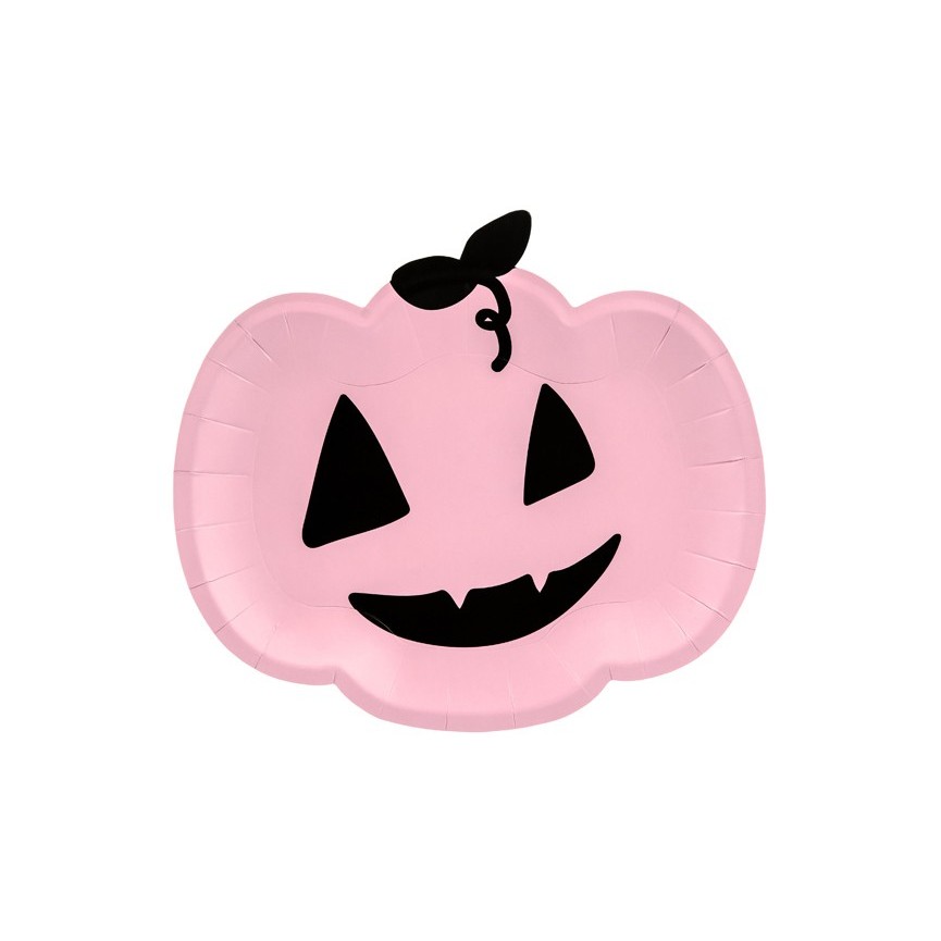 Pumpkin Shaped Plates