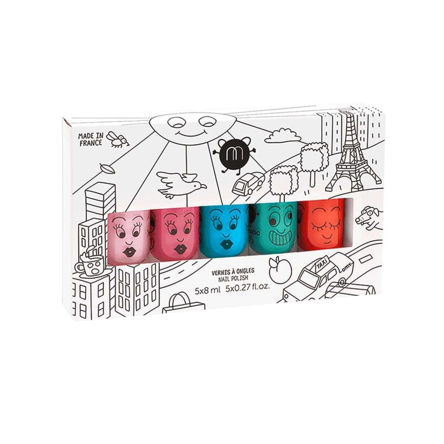 City - 3 Nail Polish Set
