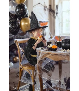 Toile d'araignée Halloween blanche