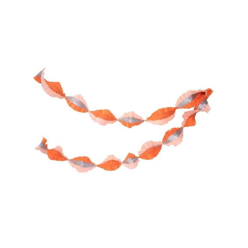 Serpentin en papier crépon Halloween