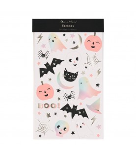 Pastel Halloween Temporary Tattoos