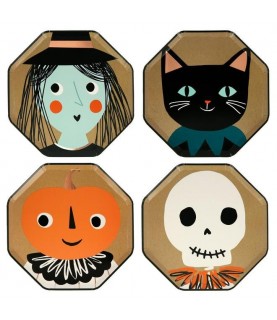 Vintage Halloween Side Plates