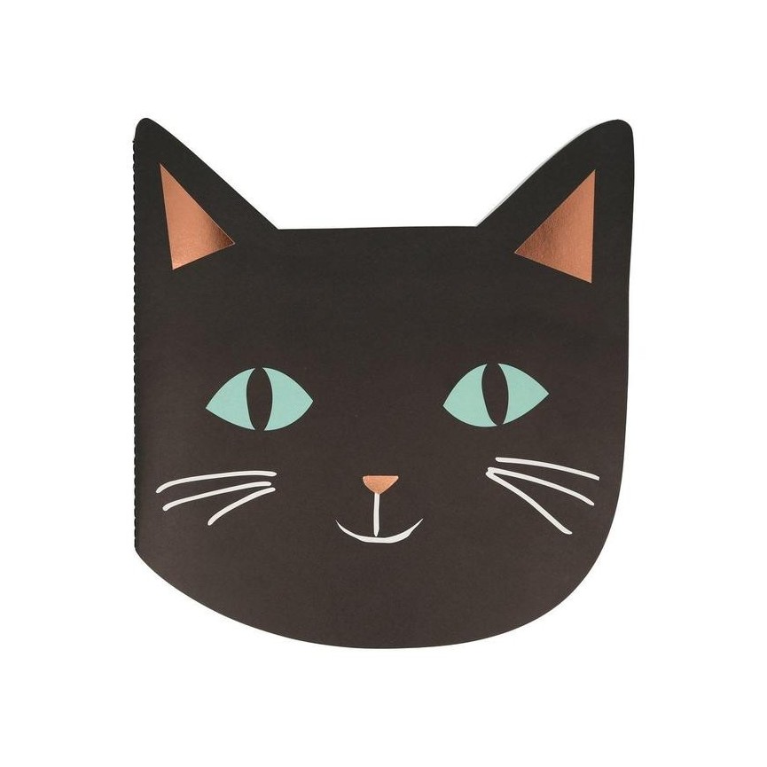 Halloween Cat Sticker Sketch Book