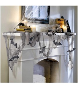 Tissu déco avec chauve-souris
