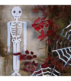 Set of 3 Vintage Halloween Honeycomb Decorations Ensemble de 3 Décorations Halloween Vintage en nid d'abeille